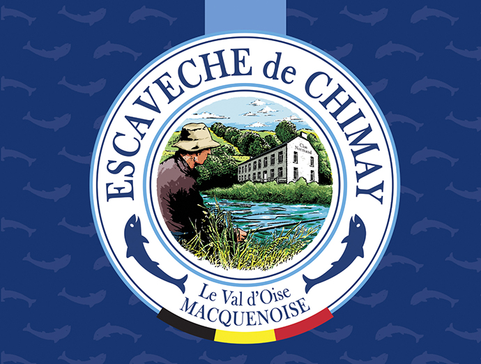 Logo etiquette Escaveche Chimay