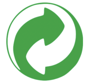Pictogramme de recyclage - le point vert