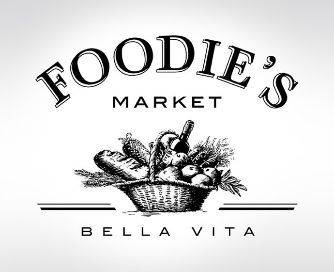 Logo Foodies Market
